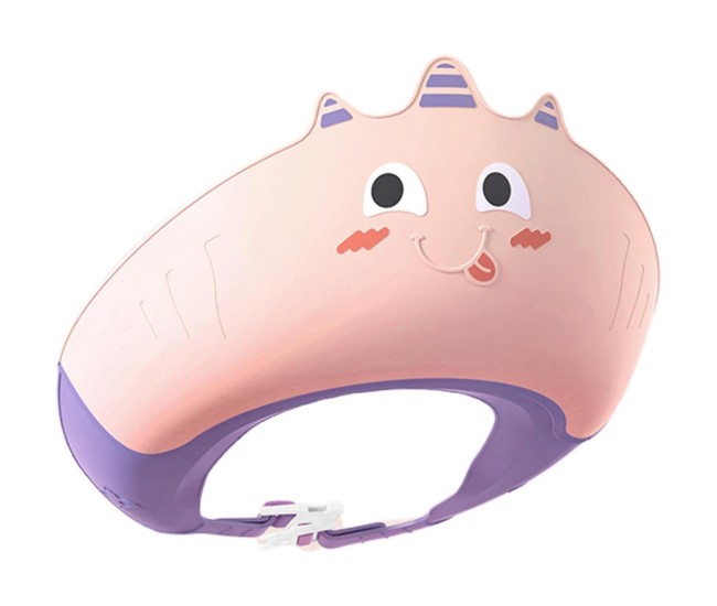 Casca de Dus, Flippy, Previne Scurgerea Apei si Samponului pe Fata, 0-12 Ani, Ajustabila, din TPE+PP, 20 x 23 cm, Model Unicorn, Roz/Mov Casca de Dus, Flippy, Previne Scurgerea Apei si Samponului pe Fata, 0-12 Ani, Ajustabila, din TPE+PP, 20 x 23 cm, Model Unicorn, Roz/Mov