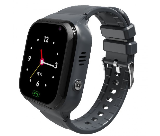 Ceas Smartwatch Pentru Copii LT31E-4G cu Functie Telefon, Localizare GPS, Istoric traseu, Apel de Monitorizare, Camera, Negru Ceas Smartwatch Pentru Copii LT31E-4G cu Functie Telefon, Localizare GPS, Istoric traseu, Apel de Monitorizare, Camera, Negru