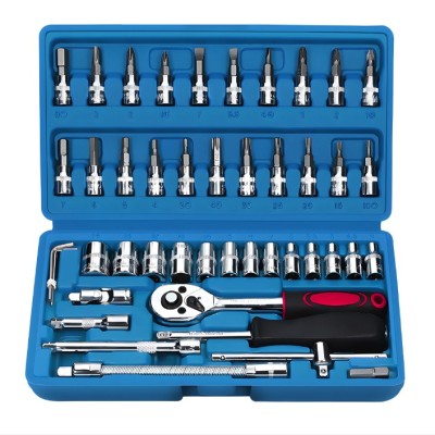 Chei tubulare Set 46 de Piese, Flippy, Trusa Scule de Reparatii Auto, Prelungitoare Rigid si Flexibil, Articulatie Cardanica, Antrenor de Forta Glisant, Adaptoare, Maner pentru Surubelnita, 23 x 12 x 4 cm, 1.9 kg, Cutie Albastra Chei tubulare Set 46 de Piese, Flippy, Trusa Scule de Reparatii Auto, Prelungitoare Rigid si Flexibil, Articulatie Cardanica, Antrenor de Forta Glisant, Adaptoare, Maner pentru Surubelnita, 23 x 12 x 4 cm, 1.9 kg, Cutie Albastra