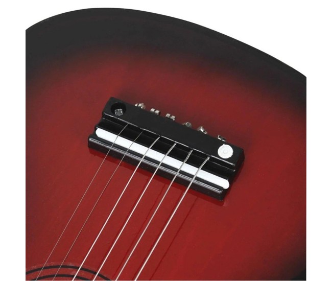 Chitara pentru Copii, Flippy, din Lemn si Plastic, pentru Incepatori, 53.4 x 17.5 x 5.8 cm, Rosu Lucios Chitara pentru Copii, Flippy, din Lemn si Plastic, pentru Incepatori, 53.4 x 17.5 x 5.8 cm, Rosu Lucios