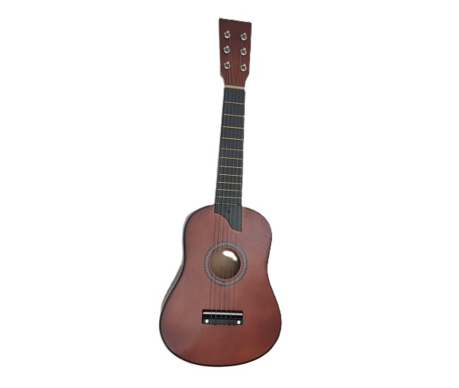 Chitara pentru Copii, Flippy, din Lemn si Plastic, pentru Incepatori, 63.5 x 22 x 5.8 cm, Maro Chitara pentru Copii, Flippy, din Lemn si Plastic, pentru Incepatori, 63.5 x 22 x 5.8 cm, Maro
