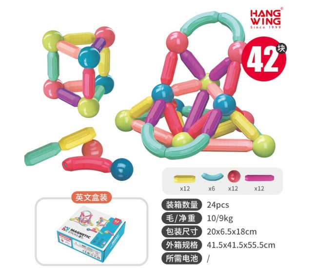Set 42 de Piese Magnetice de Constructie, Flippy, Puzzle, Forme, 3 Ani, ABS, Magnet, 20x6.5x18 cm, Multicolor Set 42 de Piese Magnetice de Constructie, Flippy, Puzzle, Forme, 3 Ani, ABS, Magnet, 20x6.5x18 cm, Multicolor