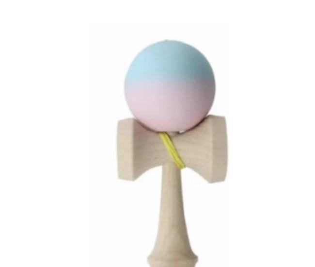 Jucarie Interactiva Kendama, Flippy, din Lemn, 18 cm, Joc de Indemanare pentru Copii si Adulti, Model Gradient 5, Albastru/Lila Jucarie Interactiva Kendama, Flippy, din Lemn, 18 cm, Joc de Indemanare pentru Copii si Adulti, Model Gradient 5, Albastru/Lila