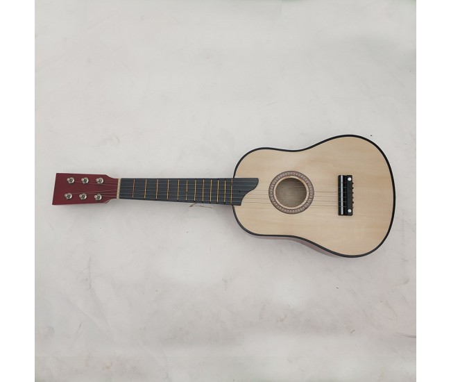 Chitara pentru Copii, Flippy, din Lemn si Plastic, pentru Incepatori, 63.5 x 22 x 5.8 cm, Bej Chitara pentru Copii, Flippy, din Lemn si Plastic, pentru Incepatori, 63.5 x 22 x 5.8 cm, Bej
