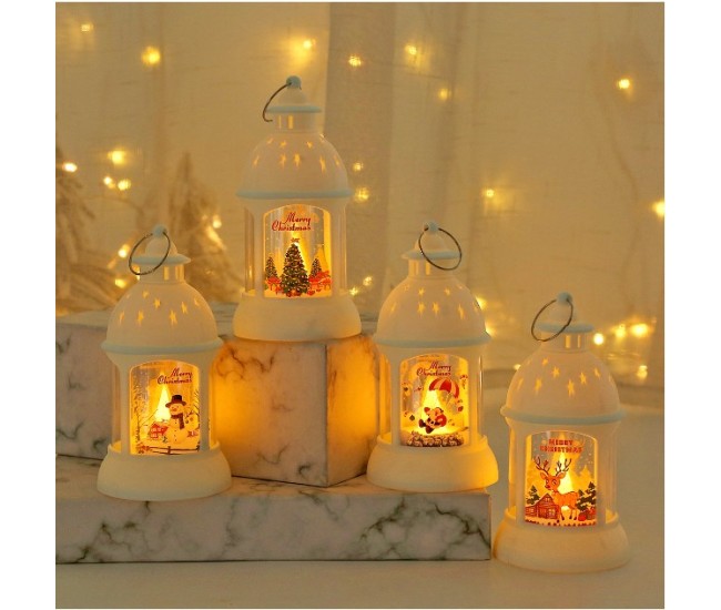 Decoratiune de Craciun, Flippy, Model Sfesnic de Birou, Mos Craciun, din Plastic, cu Inel de Agatat, 6.8 x 13.5 x 2 cm, Alb Decoratiune de Craciun, Flippy, Model Sfesnic de Birou, Mos Craciun, din Plastic, cu Inel de Agatat, 6.8 x 13.5 x 2 cm, Alb