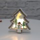 Ornament de Brad, Flippy, cu Lumini LED, din Lemn, Model Brad, Multicolor Ornament de Brad, Flippy, cu Lumini LED, din Lemn, Model Brad, Multicolor