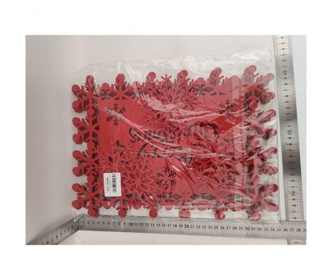 Christmas placemat + Christmas placemat 12-piece set Christmas placemat + Christmas placemat 12-piece set