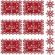 Christmas placemat + Christmas placemat 12-piece set Christmas placemat + Christmas placemat 12-piece set