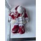Figurina Craciun, Flippy, Ren, Picioare Telescopice, Inaltime Reglabila 44-54cm, Rosu Figurina Craciun, Flippy, Ren, Picioare Telescopice, Inaltime Reglabila 44-54cm, Rosu