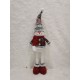 Figurina Craciun, Flippy, Om de Zapada, Picioare Telescopice, Inaltime Reglabila 44-54cm