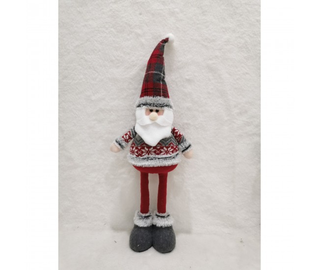 Figurina Craciun, Flippy, Mos Craciun, Picioare Telescopice, Inaltime Reglabila 44-54cm Figurina Craciun, Flippy, Mos Craciun, Picioare Telescopice, Inaltime Reglabila 44-54cm
