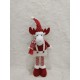 Figurina Craciun, Flippy, Ren, Picioare Telescopice, Inaltime Reglabila 44-54cm, Rosu Figurina Craciun, Flippy, Ren, Picioare Telescopice, Inaltime Reglabila 44-54cm, Rosu