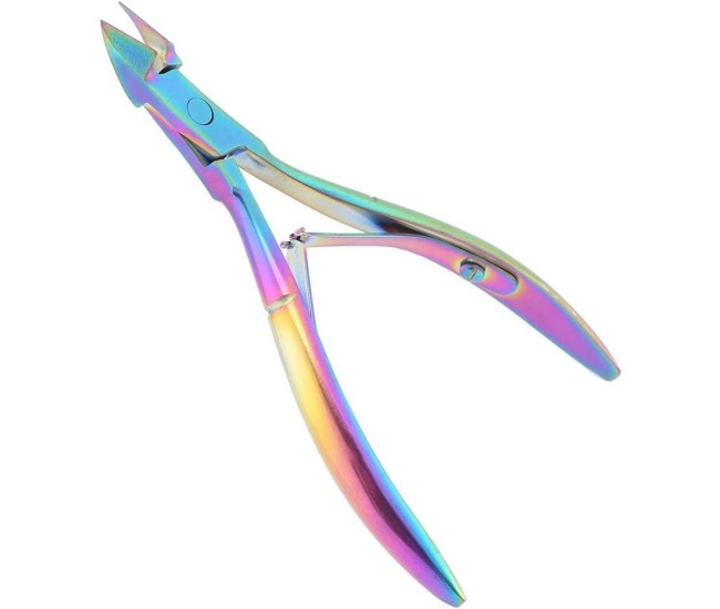 Cleste pentru Unghii si Cuticule, Flippy, din Otel Inoxidabil, Protectie Varf, 17 x 7 x 2 cm, Multicolor Cleste pentru Unghii si Cuticule, Flippy, din Otel Inoxidabil, Protectie Varf, 17 x 7 x 2 cm, Multicolor