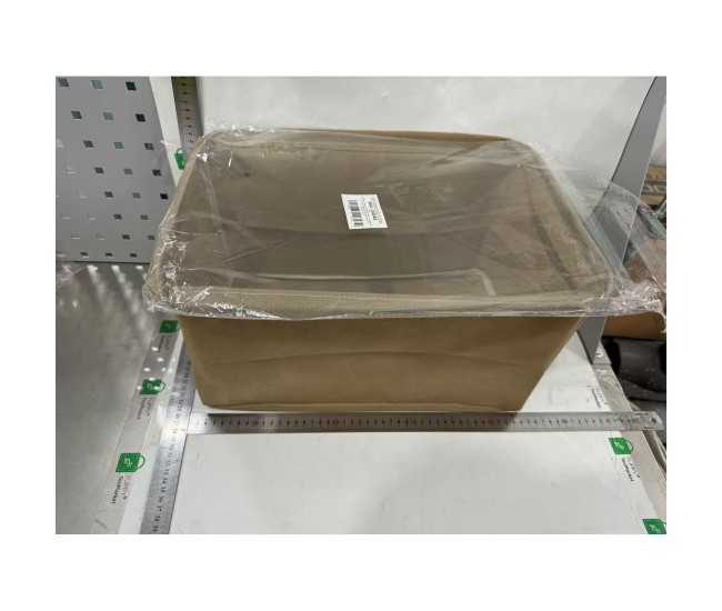 Cutie Depozitare Flippy, pentru Haine, lucruri, din Textil cu Cadru Metalic, Manere Laterale, forma Dreptunghiulara, 42 x 28 x 25 cm, volum 29 L, Kaki Cutie Depozitare Flippy, pentru Haine, lucruri, din Textil cu Cadru Metalic, Manere Laterale, forma Dreptunghiulara, 42 x 28 x 25 cm, volum 29 L, Kaki