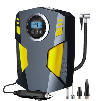 Compresor Auto Portabil cu Lanterna si Afisaj Electornic Flippy, DC 12V, 120W, 35L/min, Cablu de alimentare 3m, Pompa Biciclete, Moto, Mingi, Saltele, Max 10.3bar, lumina LED, Negru Compresor Auto Portabil cu Lanterna si Afisaj Electornic Flippy, DC 12V, 120W, 35L/min, Cablu de alimentare 3m, Pompa Biciclete, Moto, Mingi, Saltele, Max 10.3bar, lumina LED, Negru