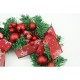 Coronita de Craciun pentru usa, Rosu/Verde, 35 cm, PVC, Artificiala, Decorata, Interior/Exterior, Flippy Coronita de Craciun pentru usa, Rosu/Verde, 35 cm, PVC, Artificiala, Decorata, Interior/Exterior, Flippy