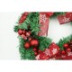 Coronita de Craciun pentru usa, Rosu/Verde, 35 cm, PVC, Artificiala, Decorata, Interior/Exterior, Flippy Coronita de Craciun pentru usa, Rosu/Verde, 35 cm, PVC, Artificiala, Decorata, Interior/Exterior, Flippy