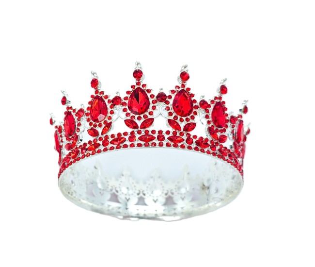 Diadema, Flippy, din Aliaj, cu Cristale, Accesoriu Par, Aniversare, Nunta, Petrecere, 15.5 x 5.3 cm, Rosu Diadema, Flippy, din Aliaj, cu Cristale, Accesoriu Par, Aniversare, Nunta, Petrecere, 15.5 x 5.3 cm, Rosu