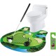 Covoras de Baie, Flippy, Model Teren de Golf, Interactiv, +14 Ani, din PVC, 80 x 69 cm, Verde Covoras de Baie, Flippy, Model Teren de Golf, Interactiv, +14 Ani, din PVC, 80 x 69 cm, Verde