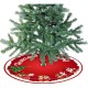 Covoras pentru Bradul de Craciun, Flippy, din Tesatura Pufoasa, cu Fundite de Prindere, Model Sania lui Mos Craciun, Rosu, Diametru 90 cm Covoras pentru Bradul de Craciun, Flippy, din Tesatura Pufoasa, cu Fundite de Prindere, Model Sania lui Mos Craciun, Rosu, Diametru 90 cm