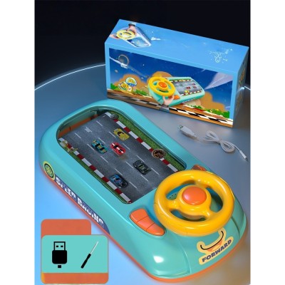 Jucarie SImulare Conducere, Volan Interactiv Copii, Flippy, Masinute 3-6 Ani - Jucarie Educativa cu Sunete si Functii USB Jucarie SImulare Conducere, Volan Interactiv Copii, Flippy, Masinute 3-6 Ani - Jucarie Educativa cu Sunete si Functii USB