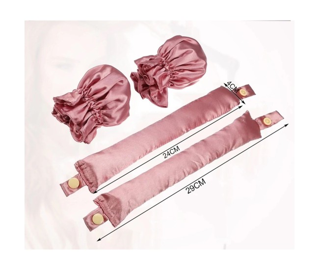 Accesoriu de Ondulat Parul, Flippy, fara Caldura, din Poliester, Manual, Prin Rasucire, 29 x 4 cm, Roz Accesoriu de Ondulat Parul, Flippy, fara Caldura, din Poliester, Manual, Prin Rasucire, 29 x 4 cm, Roz