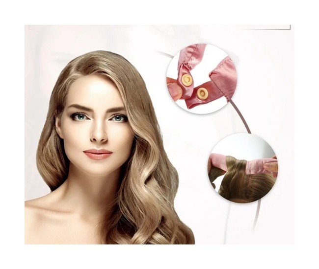 Accesoriu de Ondulat Parul, Flippy, fara Caldura, din Poliester, Manual, Prin Rasucire, 29 x 4 cm, Roz Accesoriu de Ondulat Parul, Flippy, fara Caldura, din Poliester, Manual, Prin Rasucire, 29 x 4 cm, Roz