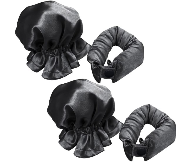 Accesoriu de Ondulat Parul, Flippy, fara Caldura, din Poliester, Manual, Prin Rasucire, 29 x 4 cm, Negru Accesoriu de Ondulat Parul, Flippy, fara Caldura, din Poliester, Manual, Prin Rasucire, 29 x 4 cm, Negru