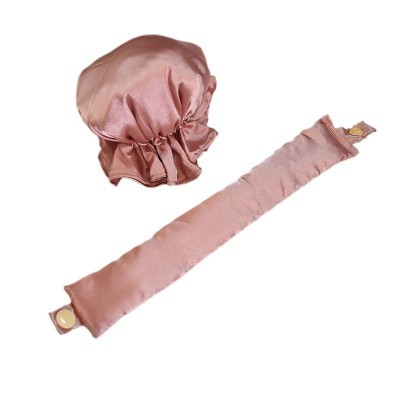 Accesoriu de Ondulat Parul, Flippy, fara Caldura, din Poliester, Manual, Prin Rasucire, 29 x 4 cm, Roz