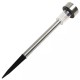 Lampa solara LED de exterior pentru gradina Flippy, dispersor normal, 0.06W, Inox, 29 cm Lampa solara LED de exterior pentru gradina Flippy, dispersor normal, 0.06W, Inox, 29 cm
