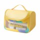Geanta Cosmetice de Voiaj Flippy, Impermeabila, Translucidă Mata, 22 x 16 x 14 cm, Galben Geanta Cosmetice de Voiaj Flippy, Impermeabila, Translucidă Mata, 22 x 16 x 14 cm, Galben