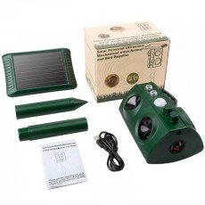 Aparat Solar LED cu Ultrasunete Animal Repellent, Flippy, Lumina Rosie si Alba, Anti rozatoare, Anti sobolani, Anti insecte, Frecventa 13.5KHZ-45.5KHZ, Putere 0.5W, Verde Aparat Solar LED cu Ultrasunete Animal Repellent, Flippy, Lumina Rosie si Alba, Anti rozatoare, Anti sobolani, Anti insecte, Frecventa 13.5KHZ-45.5KHZ, Putere 0.5W, Verde