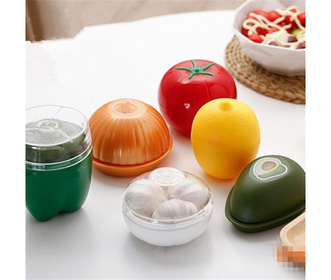 Cutie Alimentara, Flippy, Model Avocado, din Plastic, 12.5 x 12.5 x 5.4 cm, 500 ml, Verde Inchis Cutie Alimentara, Flippy, Model Avocado, din Plastic, 12.5 x 12.5 x 5.4 cm, 500 ml, Verde Inchis