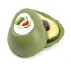 Cutie Alimentara, Flippy, Model Avocado, din Plastic, 12.5 x 12.5 x 5.4 cm, 500 ml, Verde Inchis Cutie Alimentara, Flippy, Model Avocado, din Plastic, 12.5 x 12.5 x 5.4 cm, 500 ml, Verde Inchis