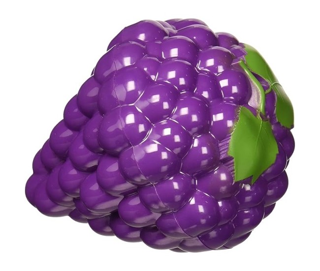 Cutie de depozitare si pastrare a alimentelor, Plastic, Flippy, Model Strugure, 10x10x13.5 cm, Mov Cutie de depozitare si pastrare a alimentelor, Plastic, Flippy, Model Strugure, 10x10x13.5 cm, Mov