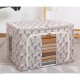 Cutie Depozitare, Flippy, 66L, din Material Textil, 50 x 40 x 33 cm, pentru Haine si Lenjerii, Model Bambus, Galben Cutie Depozitare, Flippy, 66L, din Material Textil, 50 x 40 x 33 cm, pentru Haine si Lenjerii, Model Bambus, Galben