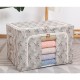 Cutie Depozitare, Flippy, 66L, din Material Textil, 50 x 40 x 33 cm, pentru Haine si Lenjerii, Model Flori de Primavara, Verde Cutie Depozitare, Flippy, 66L, din Material Textil, 50 x 40 x 33 cm, pentru Haine si Lenjerii, Model Flori de Primavara, Verde