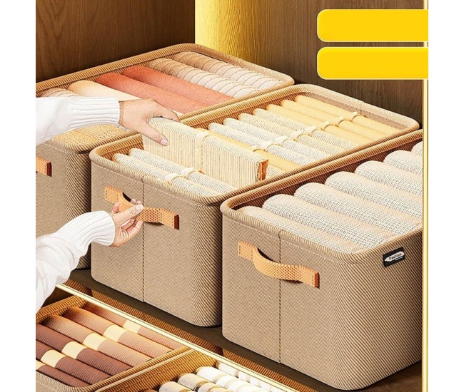 Cutie Depozitare Flippy, pentru Haine, lucruri, din Textil cu Cadru Metalic, Manere Laterale, forma Dreptunghiulara, 42 x 28 x 25 cm, volum 29 L, Kaki Cutie Depozitare Flippy, pentru Haine, lucruri, din Textil cu Cadru Metalic, Manere Laterale, forma Dreptunghiulara, 42 x 28 x 25 cm, volum 29 L, Kaki