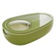 Cutie Taiat Pastile si Depozitare Medicamente, Flippy, Verde, 8x5x2.65 cm, Compacta si Portabila, Ideala Pentru Calatorii Cutie Taiat Pastile si Depozitare Medicamente, Flippy, Verde, 8x5x2.65 cm, Compacta si Portabila, Ideala Pentru Calatorii