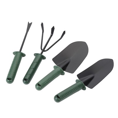 Set 4 Unelte de Gradina Flippy, pentru Plantare Prelucrare Sol si Ingrijire Plante, Material PVC si cardboard, 25 x 8.5 cm, verde Set 4 Unelte de Gradina Flippy, pentru Plantare Prelucrare Sol si Ingrijire Plante, Material PVC si cardboard, 25 x 8.5 cm, verde