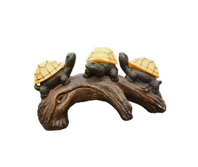 Decoratiune Ornament pentru Gradina, Flippy, Decoratiune pentru Gradina, Model 3 Broscute Testoase Asezate pe Bustean, Lumini LED Alb Cald, 22 x 12 x 15 cm, Negru Decoratiune Ornament pentru Gradina, Flippy, Decoratiune pentru Gradina, Model 3 Broscute Testoase Asezate pe Bustean, Lumini LED Alb Cald, 22 x 12 x 15 cm, Negru