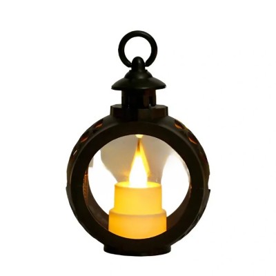 Decoratiune Craciun tip Felinare cu baterii, 13.5 x 9 cm,Lumanare cu lumina alb cald fara geam,baterii incluse,Negru Decoratiune Craciun tip Felinare cu baterii, 13.5 x 9 cm,Lumanare cu lumina alb cald fara geam,baterii incluse,Negru