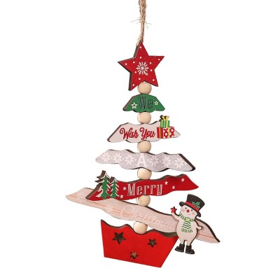 Decoratiune de Craciun din Lemn, Flippy, cu Snur pentru Agatare in Brad, Model Brad de Craciun si Om de Zapada, Scris We Wish You A Merry Christmas, 17x12.8x0.4 cm, Multicolor Decoratiune de Craciun din Lemn, Flippy, cu Snur pentru Agatare in Brad, Model Brad de Craciun si Om de Zapada, Scris We Wish You A Merry Christmas, 17x12.8x0.4 cm, Multicolor
