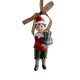 Decoratiune de Craciun, Flippy, pentru Brad, Model Elf cu Cadouri, 10 x 3 cm, din Rasina, Multicolor