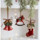 Decoratiune de Craciun, Flippy, pentru Brad, Model Soseta, 10 x 6 cm, din Rasina, Multicolor