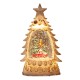 Decoratiune de Craciun tip Brad, Flippy, Glob de Cristal cu Fulgi de Zapada, Model Masinuta cu Brad, Iluminare LED, 16 x 9 x 5 cm, Carcasa Vintage Bej, Transparent Decoratiune de Craciun tip Brad, Flippy, Glob de Cristal cu Fulgi de Zapada, Model Masinuta cu Brad, Iluminare LED, 16 x 9 x 5 cm, Carcasa Vintage Bej, Transparent