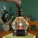 Decoratiune de Craciun tip Felinar, Flippy, Glob de Cristal cu Fulgi de Zapada, Model Mos Craciun, Ornamentat cu Luminite Interioare, 14.5 x 9 x 3 cm, Rama Neagra, Transparent Decoratiune de Craciun tip Felinar, Flippy, Glob de Cristal cu Fulgi de Zapada, Model Mos Craciun, Ornamentat cu Luminite Interioare, 14.5 x 9 x 3 cm, Rama Neagra, Transparent