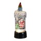 Decoratiune de Craciun tip Lumanare, Flippy, Lumanare de Cristal cu Fulgi de Zapada, Model Mos Craciun cu Sclipici, Iluminare LED, 13 x 5 x 5 cm, Baza Vintage Bronze, Transparent Decoratiune de Craciun tip Lumanare, Flippy, Lumanare de Cristal cu Fulgi de Zapada, Model Mos Craciun cu Sclipici, Iluminare LED, 13 x 5 x 5 cm, Baza Vintage Bronze, Transparent