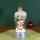 Decoratiune de Craciun tip Lumanare, Flippy, Lumanare de Cristal fara Fulgi de Zapada, Model Om de Zapada, Iluminare LED, 13 x 5 x 5 cm, Baza Gri, Transparent Decoratiune de Craciun tip Lumanare, Flippy, Lumanare de Cristal fara Fulgi de Zapada, Model Om de Zapada, Iluminare LED, 13 x 5 x 5 cm, Baza Gri, Transparent