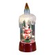 Decoratiune de Craciun tip Lumanare, Flippy, Lumanare de Cristal fara Fulgi de Zapada, Model Mos Craciun, Iluminare LED, 13 x 5 x 5 cm, Baza Rosie, Transparent Decoratiune de Craciun tip Lumanare, Flippy, Lumanare de Cristal fara Fulgi de Zapada, Model Mos Craciun, Iluminare LED, 13 x 5 x 5 cm, Baza Rosie, Transparent